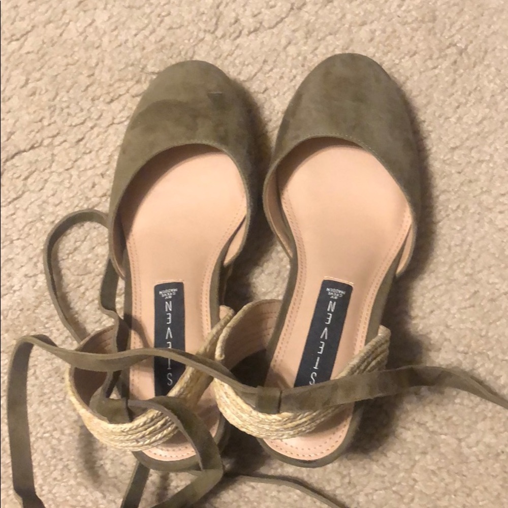 Steven tie up espadrilles